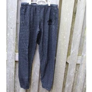 Roots dark grey joggers